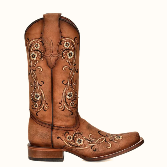 Corral Circle G Embroidered women’s western boot side view