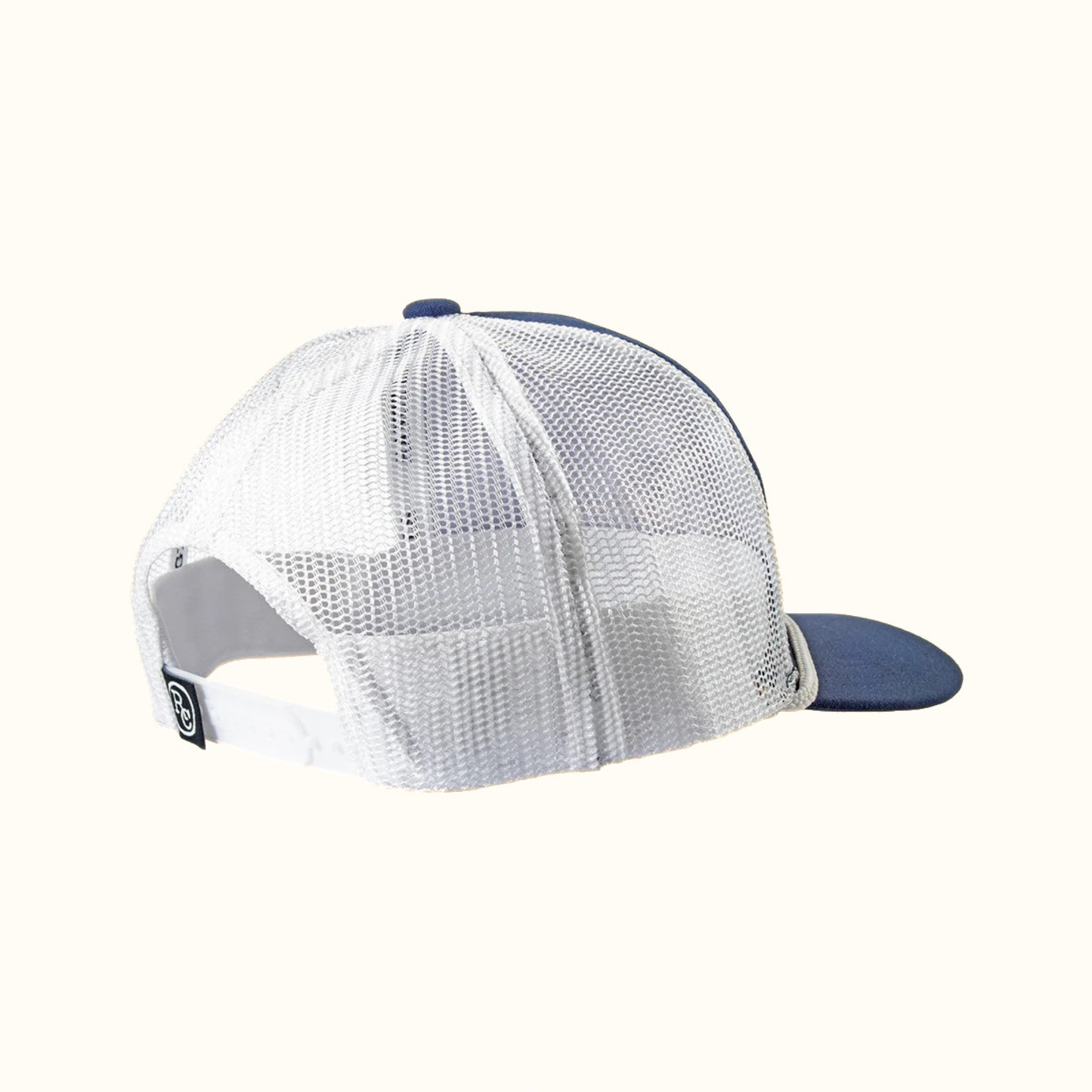 Ranch Craft Originals Calf Roper Trucker Cap Navy back side view