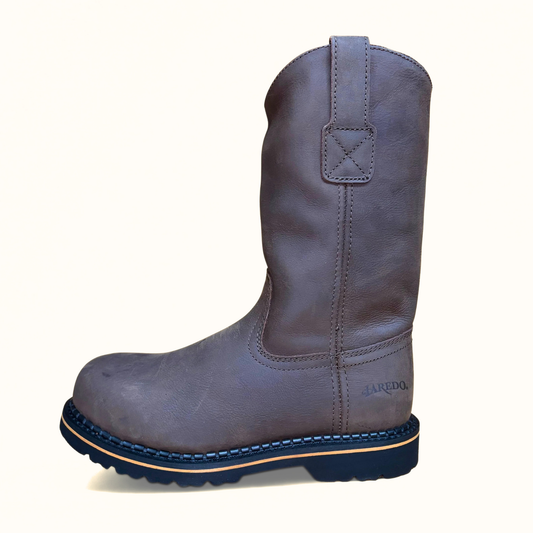 Laredo Rake Western Work Boot side profile