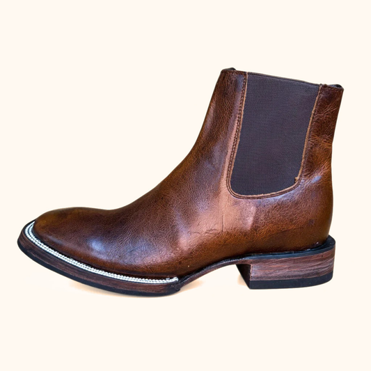 Cerro Flooter 1760 Whisky Cafe Square Toe Botin side view