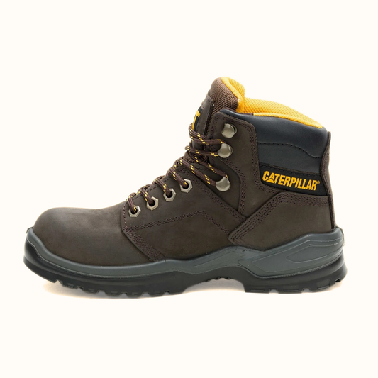 CAT Striver Steel Toe Work Boot side profile