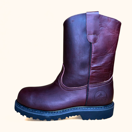 Cerro 640 Vino steel toe work boot side profile