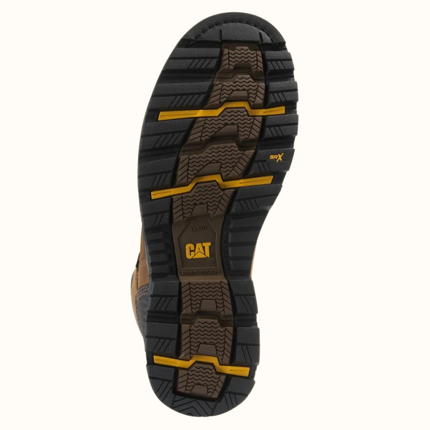 CAT Excavator XL 6-Inch Waterproof Composite Toe Work Boot outsole tread view