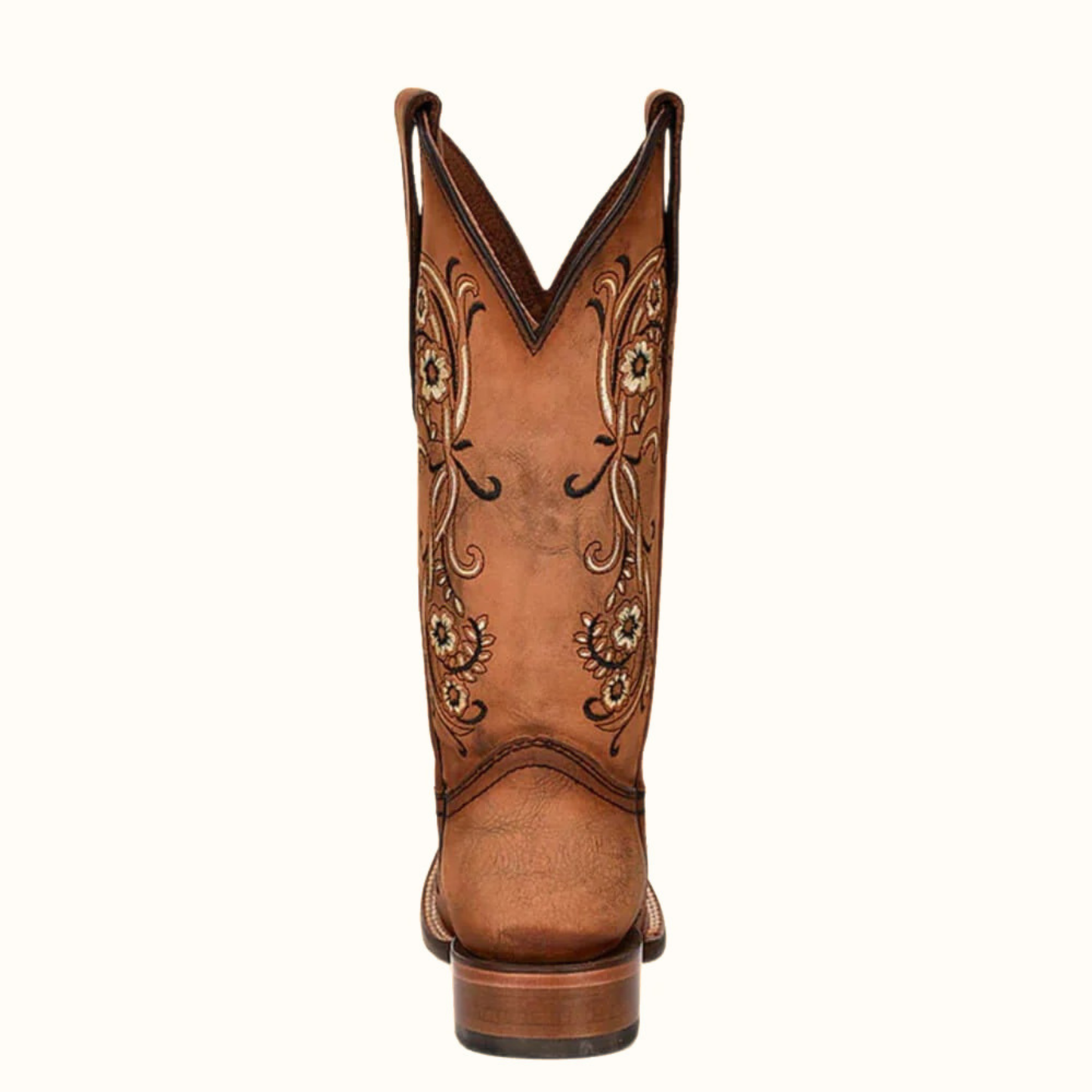 Corral Circle G Embroidered women’s western boot rear view