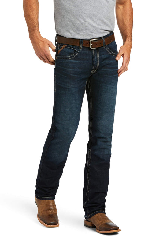 Pantalón vaquero de pierna recta apilable M5 Straight Stretch Marshall Emb