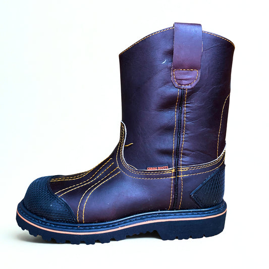 Cerro 840 Napa Vino S. Truck Acero Work Boot side profile