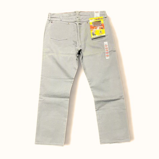Wrangler Original Fit Jeans gray back view