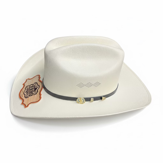 Cerro 1000X San Judas Black Hat Band Hat side view