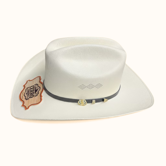 Cerro 1000X San Judas Black Hat Band Hat side view