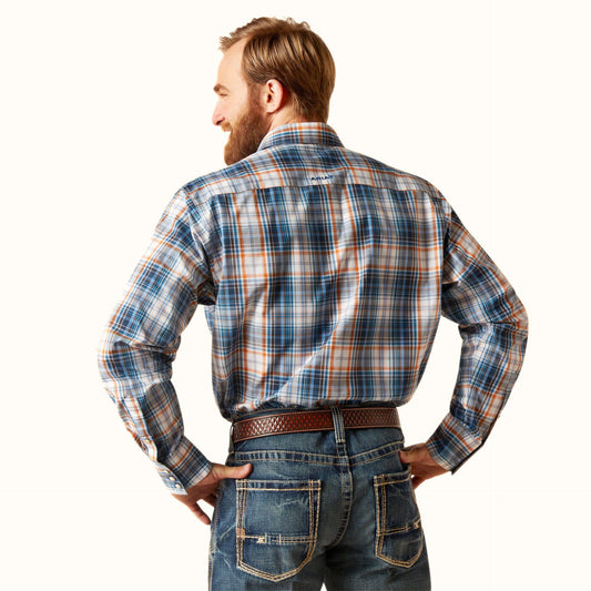 Ariat Pro Series Gordon Classic Fit men’s western shirt back view