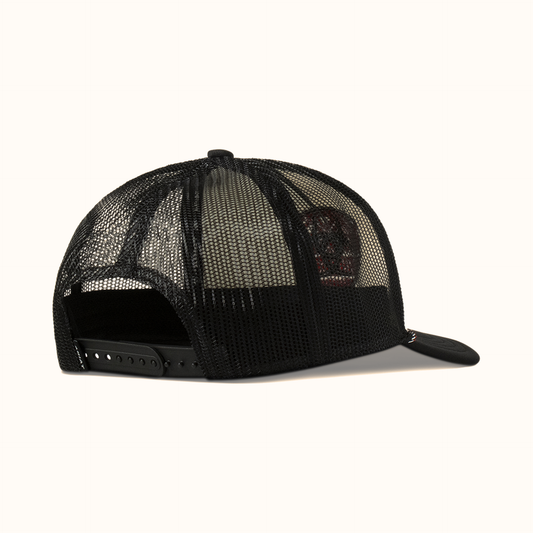 Ariat Foam Front Shield Patch trucker cap with black mesh back