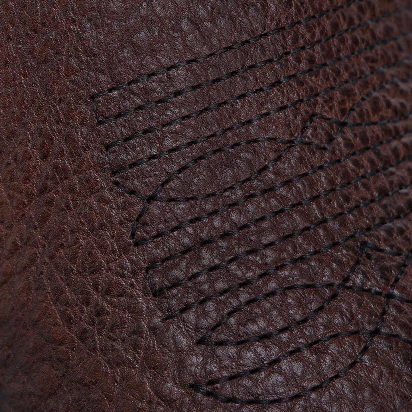 Close-up of Cuadra American bison leather texture