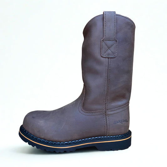Laredo Rake Western Work Boot side profile