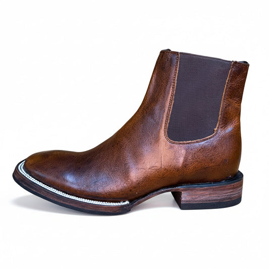 Cerro Flooter 1760 Whisky Cafe Square Toe Botin side view