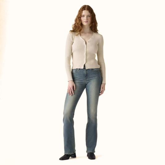 Levi’s 726 High-Rise Flare Women’s Jeans front view