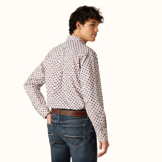 Ariat Sheldon Classic Fit Shirt back view