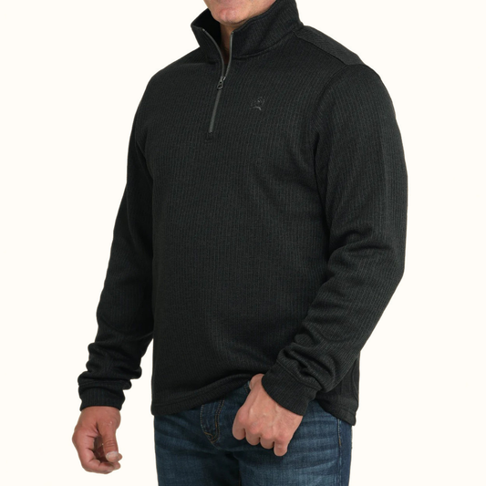Cinch Men’s 1/4 Zip Pullover front angle view