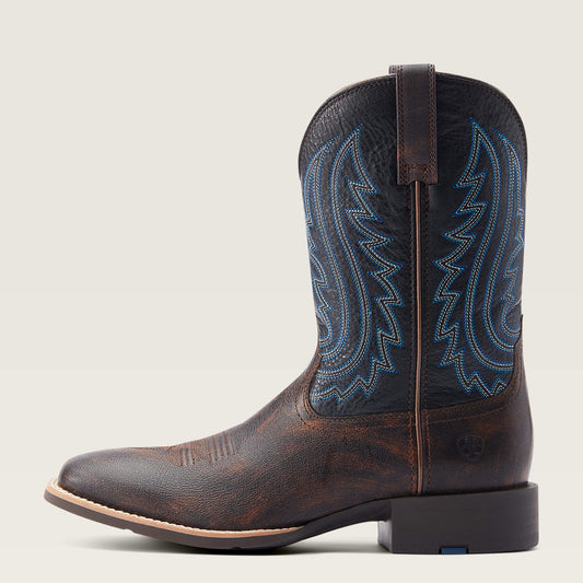 Ariat Sport Big Country Brown Cowboy Boot side profile