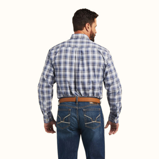 Ariat Pro Series Bennet Classic Fit Long Sleeve Shirt back view
