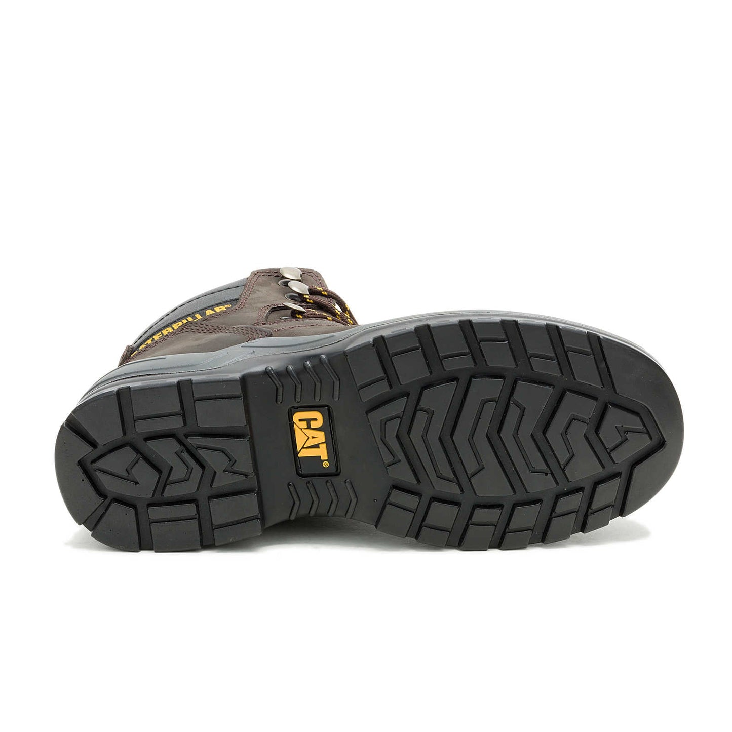 CAT Steel Toe Work Boot outsole detail