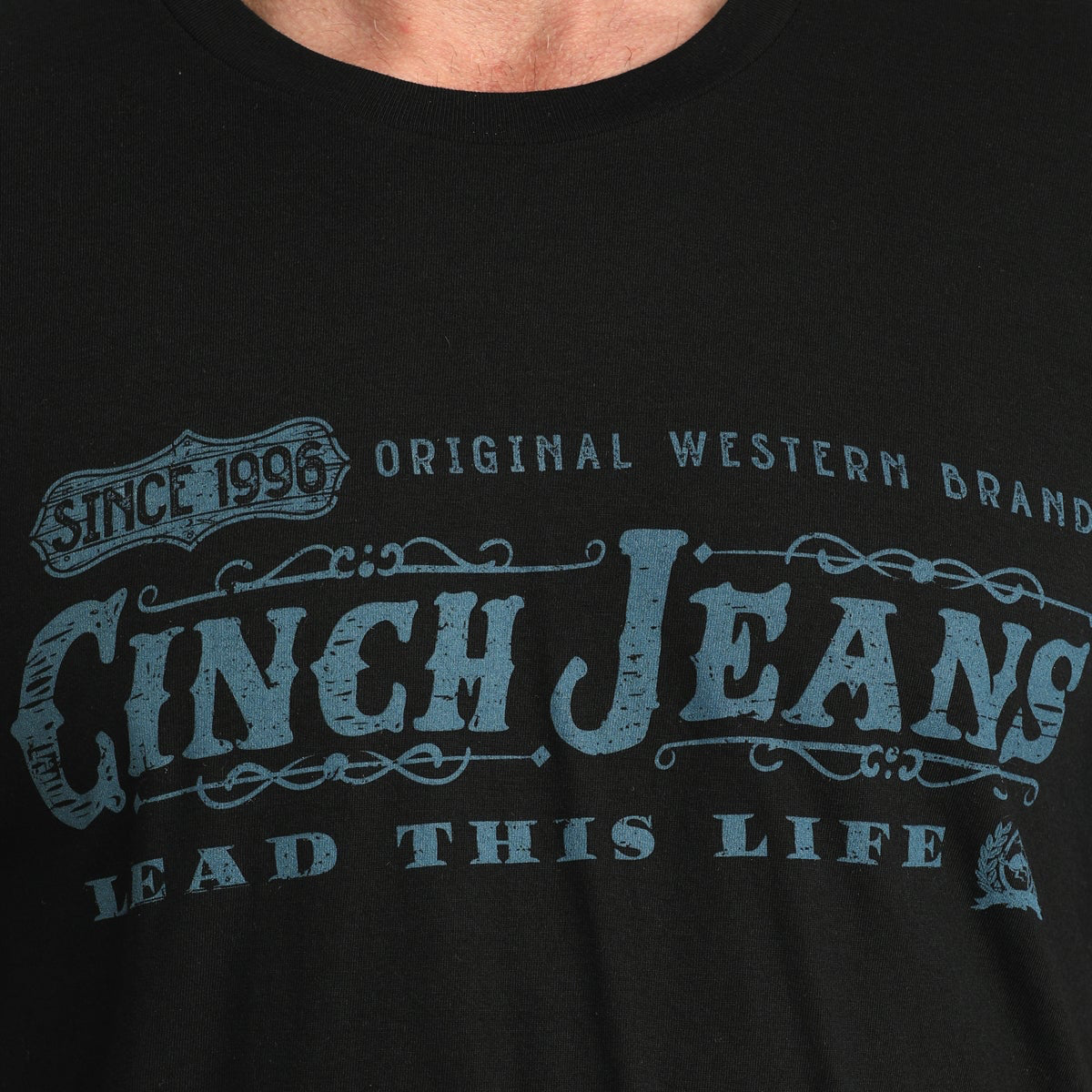 Cinch Western Logo Short Sleeve Tee graphic detail