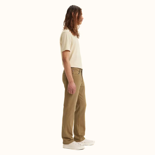 Levi’s 514™ Straight Fit Men’s Pants side view in beige