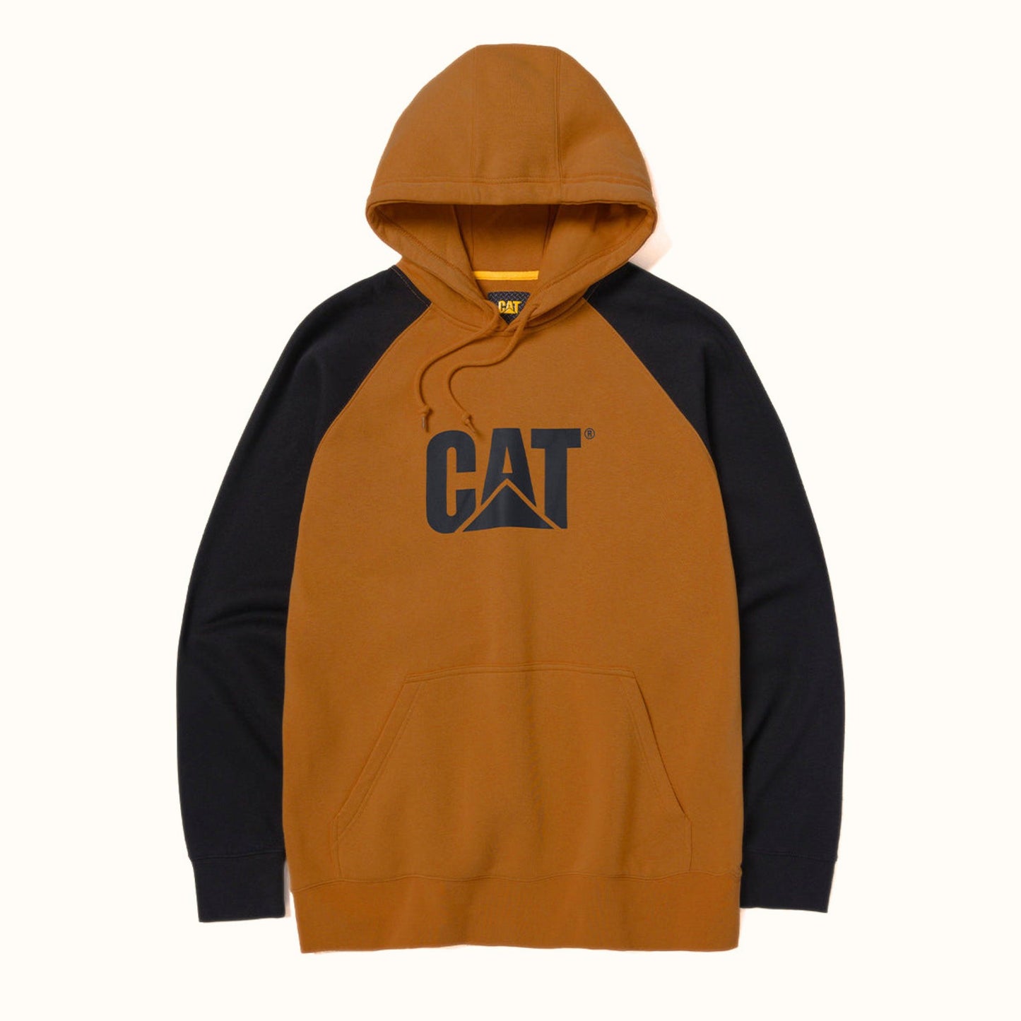 CAT Colorblock Raglan Hoodie front view