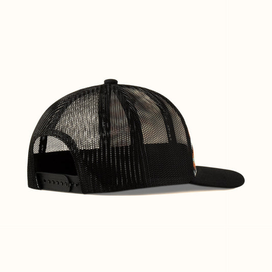 Ariat Southwest Print Fabric Trucker Hat back view