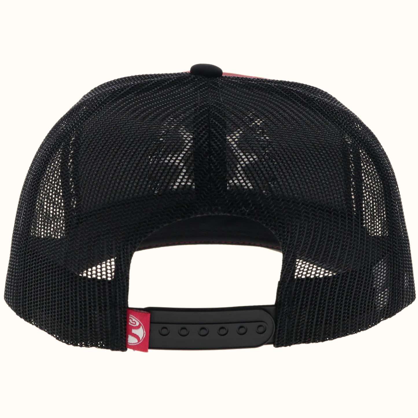 Hooey Sage to Saddle Trucker Hat back view