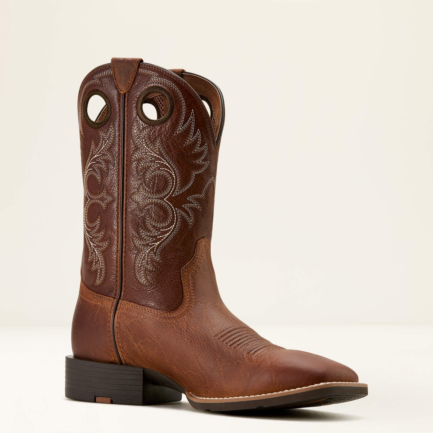 Bota de vaquero de rodeo deportivo
