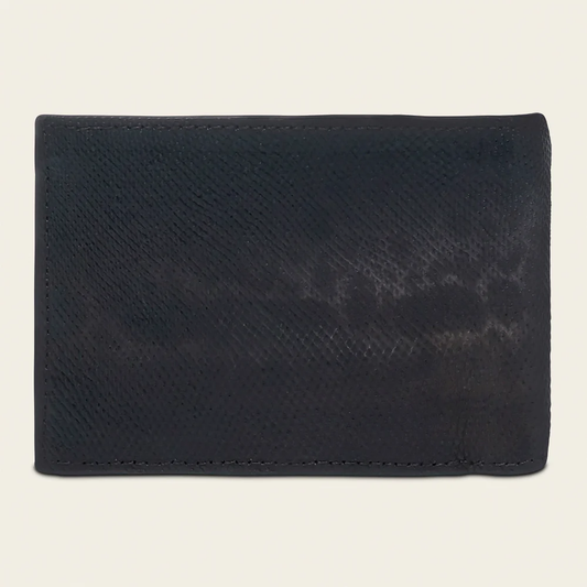 Back view of Cuadra Brown Carunga Wallet in brown leather