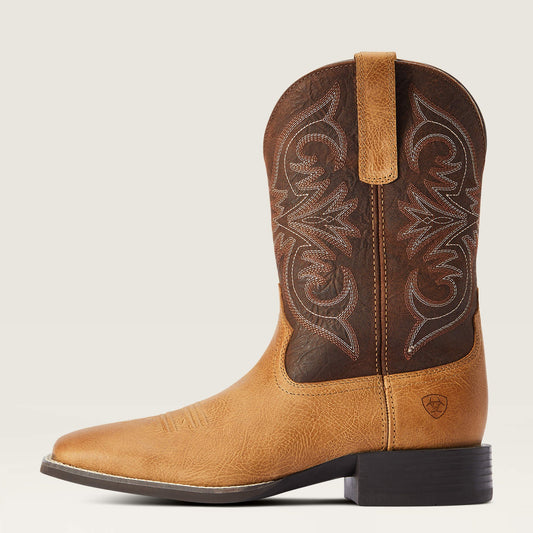 Sport Pardner Wide Square Toe Cowboy Boot