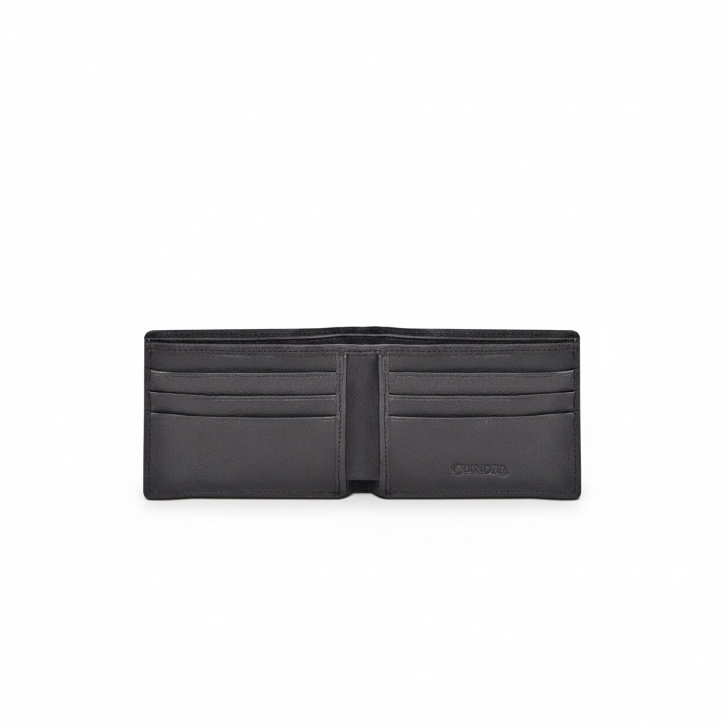 Brown Genuine Shark Leather Bifold Wallet