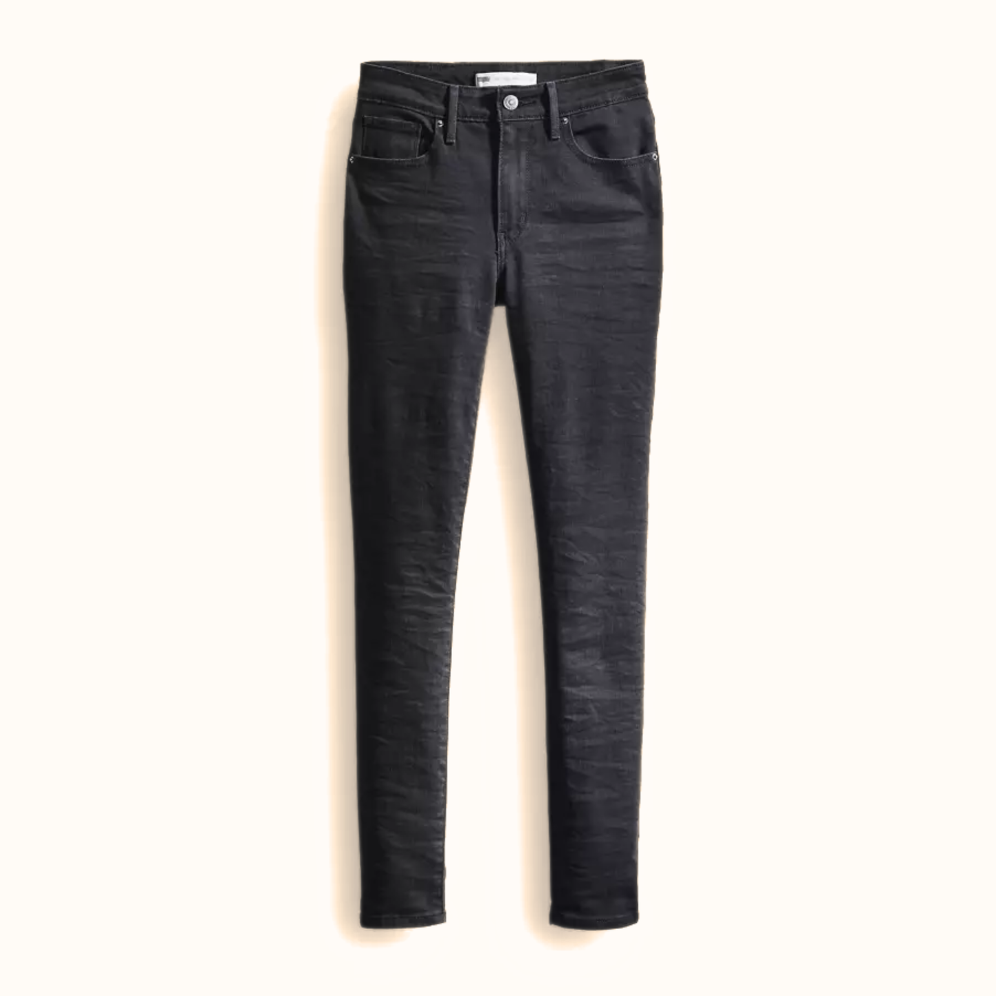 Levi’s 721 High Rise Skinny Women’s Jeans in black front view