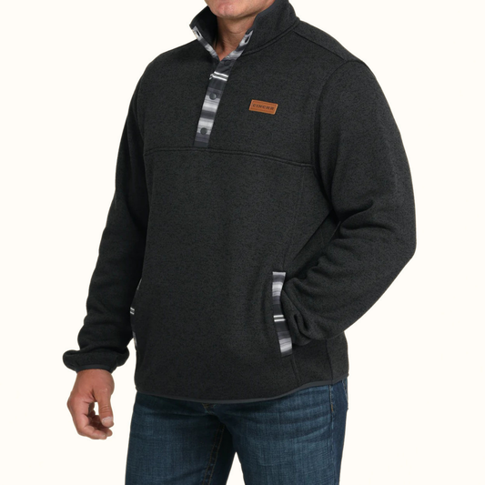 Cinch Sweater Knit Pullover front angle view