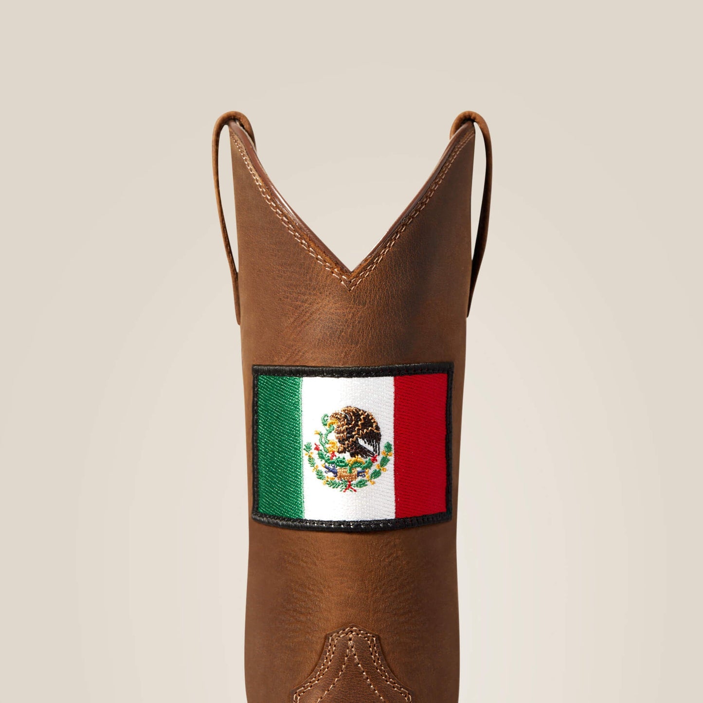 Bota Vaquera Round Up Orgullo Mexicano