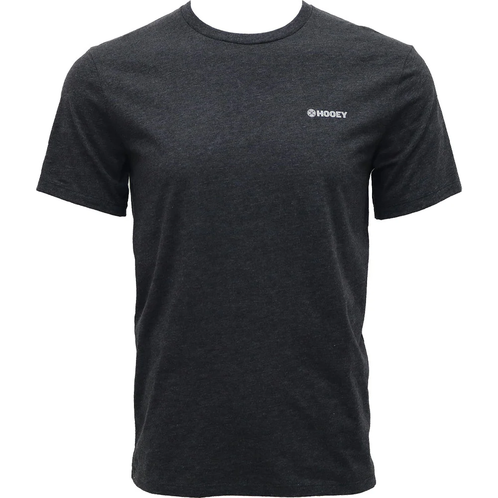Camiseta Occidental de carbón jaspeado