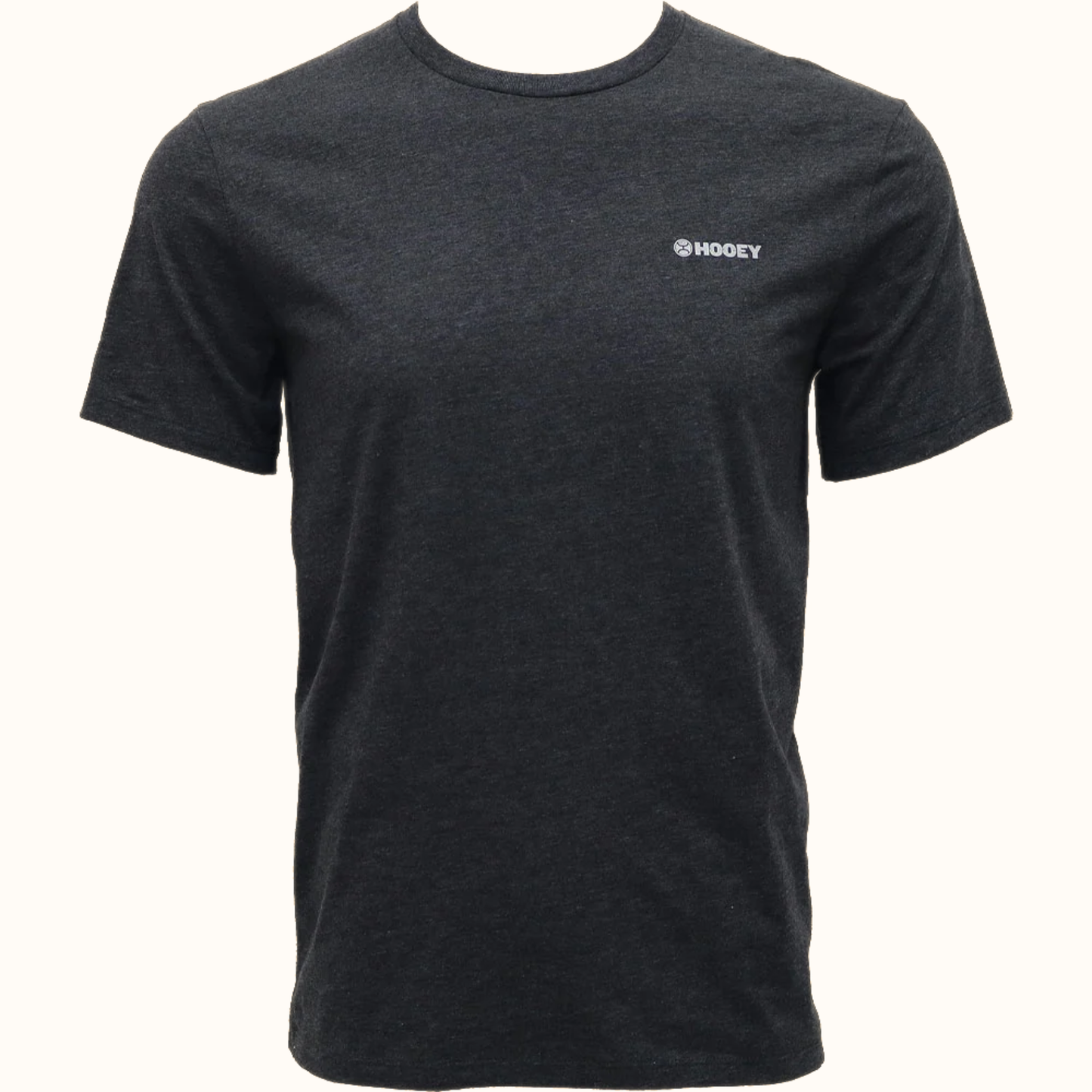 Hooey Western OG Charcoal Heather T-Shirt front view