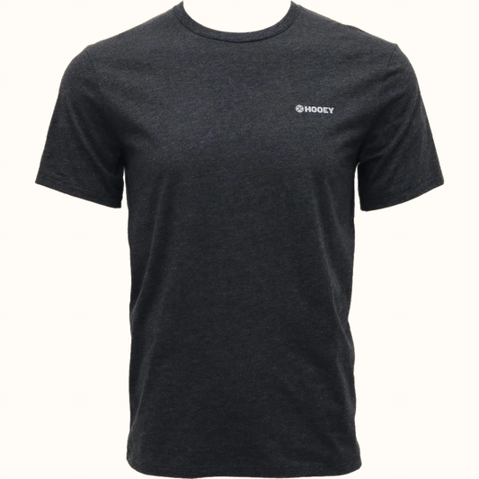 Hooey Western OG Charcoal Heather T-Shirt front view