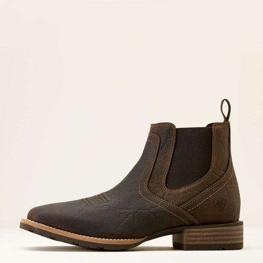 Ariat Hybrid Low Boy Wide Square Toe Chelsea Boot side view