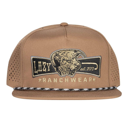 Ranch Tan Diamond Banner Performance Classic Rope Trucker Hat