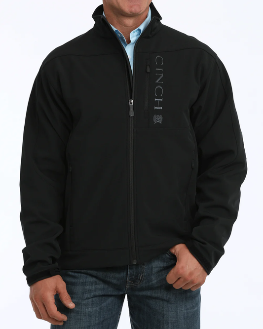 Cinch Men’s Bonded Jacket Black front view