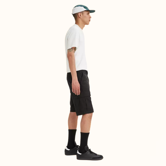 Levi’s Carrier Cargo 9.5” Men’s Shorts side view in gray