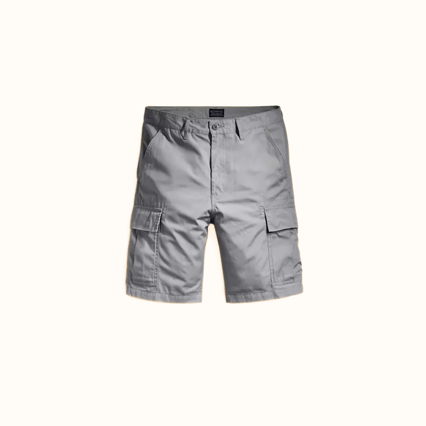 Levi’s Carrier Cargo 9.5 Men’s Shorts front view in gray