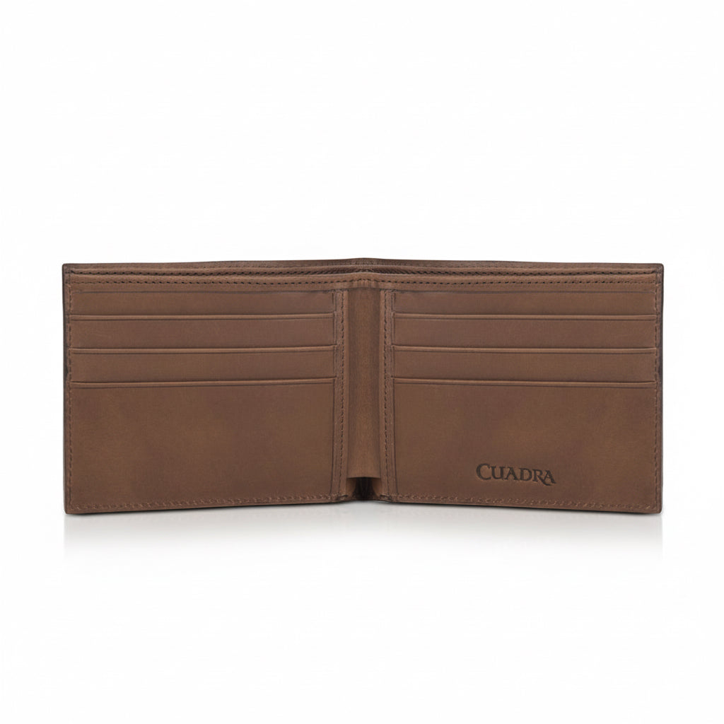 Cartera de cuero genuino de tiburón