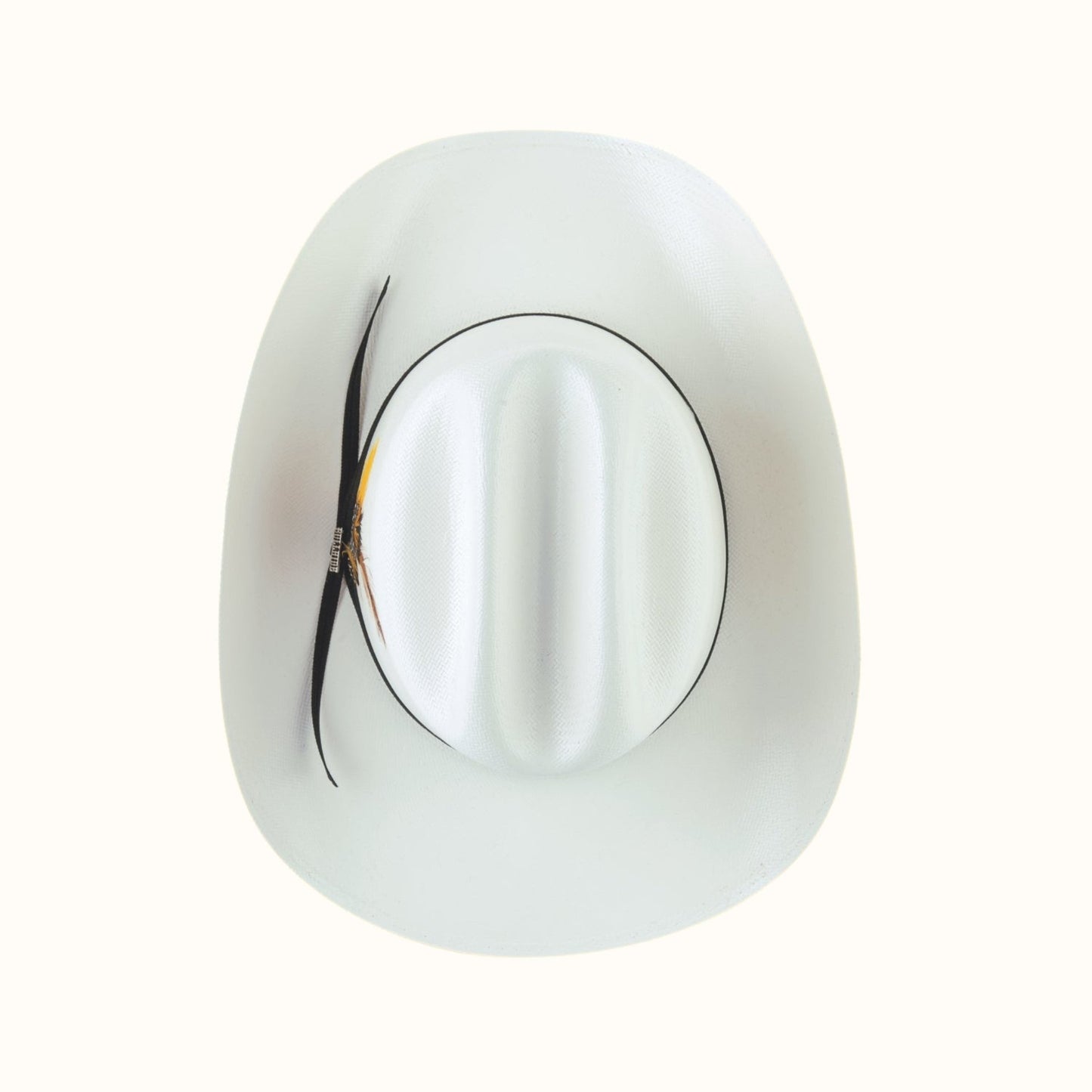Bullhide El Rancheron 100X Straw Hat top profile