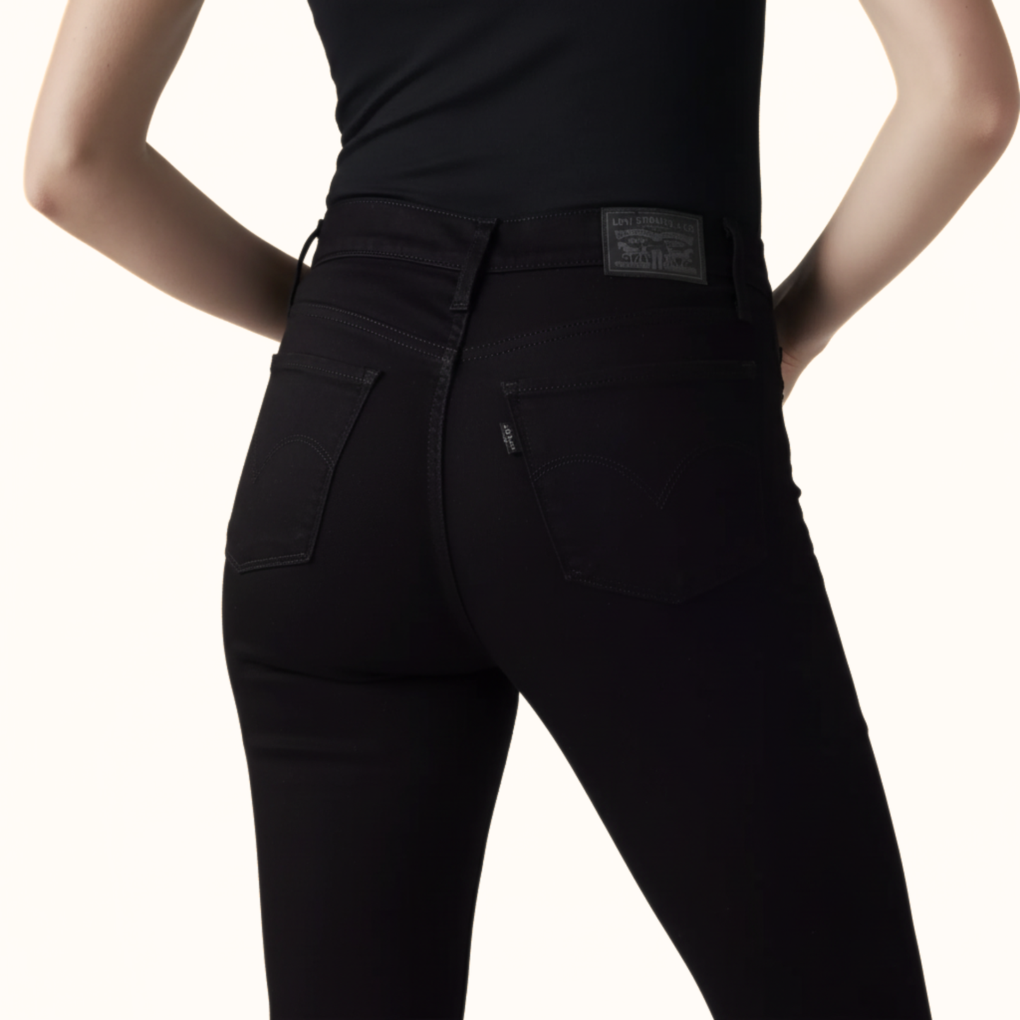 Levi’s 311 Shaping Skinny Women’s Jeans rear detail view