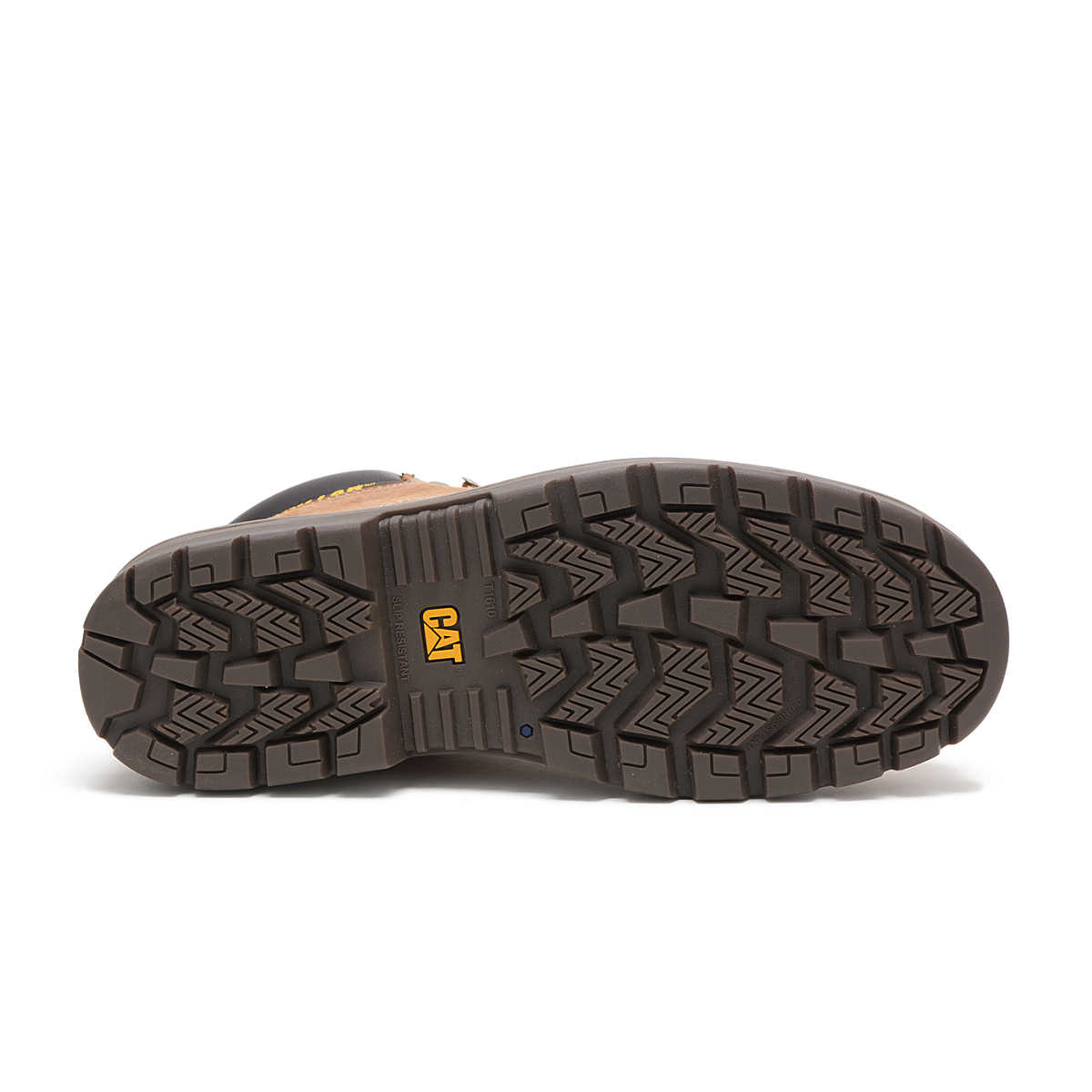 CAT Waterproof Work Boot outsole detail
