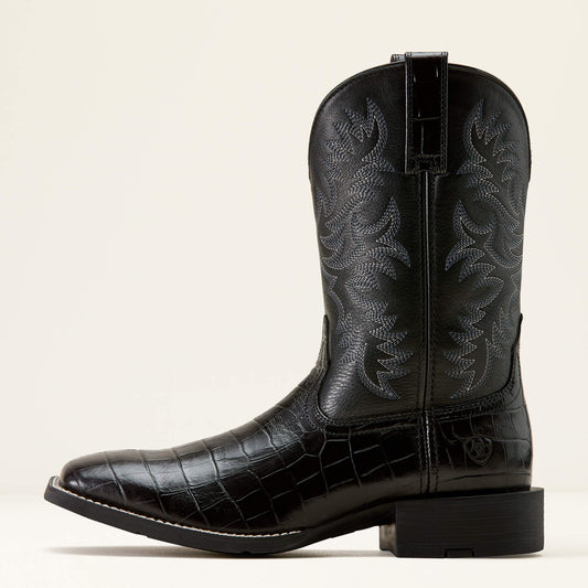 Sport Latigo Wide Square Toe Cowboy Boot
