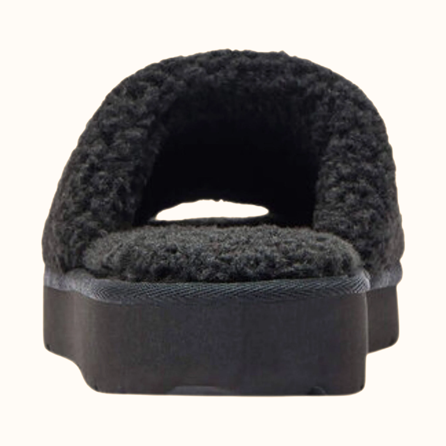 Ariat Cozy Slide Slipper interior lining detail